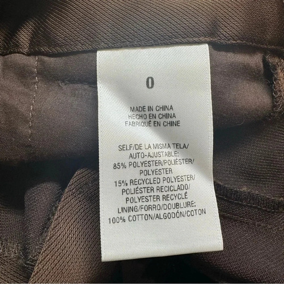 New Favorite Daughter Anthropologie The Favorite Pants Split High Rise Brown 0 - Picture 9 of 17